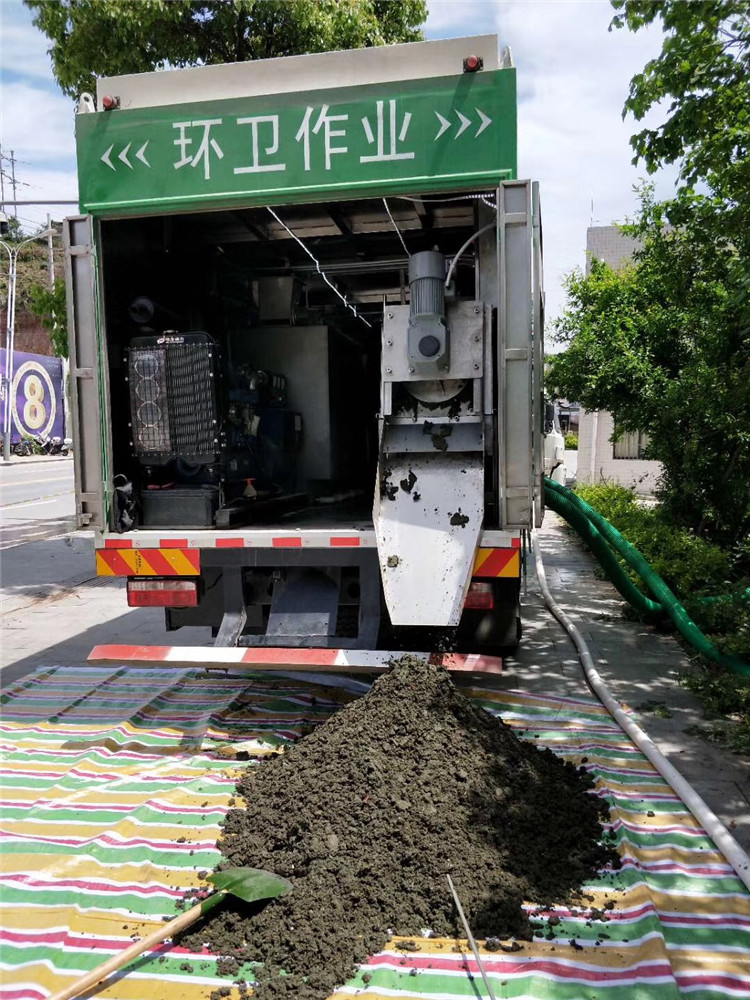 吴桥淤泥干湿分离
