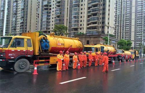 吴桥市政管道清淤
